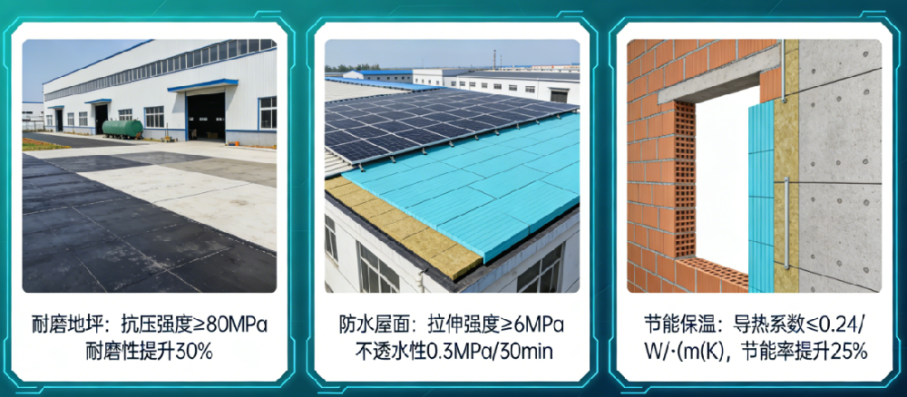聚氨酯胶在建筑地坪、屋面与保温工程中的应用：耐磨防水与节能一体化